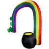 Northlight Lighted Inflatable St. Patrick's Day Rainbow Outdoor Decoration - 13' - 3 of 4