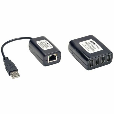 Tripp Lite by Eaton 4-Port Plug-and-Play USB 2.0 over Cat5/Cat6 Extender Kit