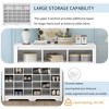 LOVMOR Sleek Design 24 Shoe Cubby Console - 3 of 4