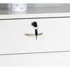 CAVINAS 5 Drawer Bedroom Dresser,Top Drawer with Locking,Dresser & Chest of Drawers for Living Room,Entryway - 4 of 4