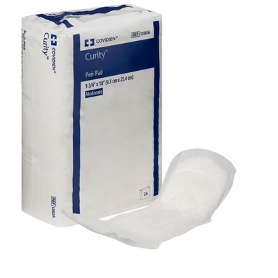 Image of Cardinal Peri-Pad for Post-Partum, Super Absorbency, 24 Count, 24 Packs, 24 Total