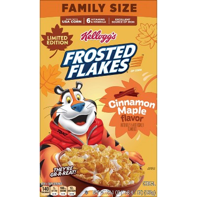 Frosted Flakes Cinnamon Maple Breakfast Cereal - 20.1oz
