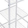 Honey-Can-Do 6-Tier Bathroom Storage Shelving Unit White: Space-Saving, Steel Frame, Includes Anti-Tip Hardware - 4 of 4