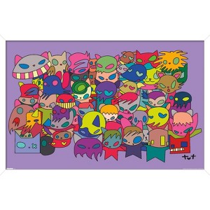 Trends International Tot Cat - In the City Framed Wall Poster Prints - 1 of 4