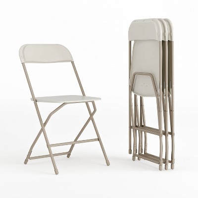 Alamont 4pk Plastic Folding Chairs