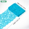 Unique Bargains Elastic Lace Fabric Ribbon Stretchy Trim W Floral Pattern for Bridal Wedding 1 Pc - 3 of 4