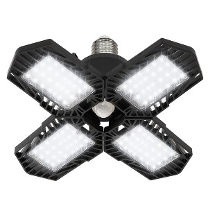 DORESshop 5 in. 1-Light Chrome Crystal Cylinder Semi Flush Mount Ceiling Light Fixture for Foyer Closet Entryway Kitchen Bedroom - 1 of 4