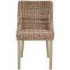 Caprice Dining Chair (Set of 2) - SEA7005 - Grey - Safavieh - 2 of 4