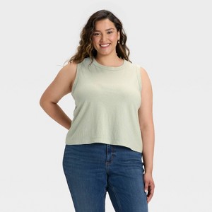 Women's Muscle Tank Top - Universal Thread™ - 1 of 3