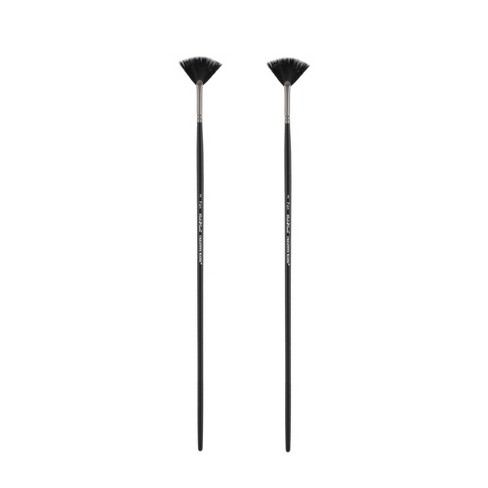 Black Swan Synthetic Red Sable Round Paint Brushes