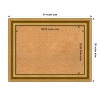 Amanti Art Parlor Framed Corkboard, Natural Cork - 4 of 4