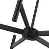 Livex Lighting Copenhagen 5 - Light Chandelier in  Black - 4 of 4