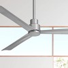 52" Minka Aire Modern Outdoor Ceiling Fan with Remote Control Silver Wet Rated for Patio Exterior House Porch Gazebo Garage Barn - 2 of 4