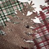 19.5"H Sullivans Christmas Rustic Plaid Tabletop Trees Brown Indoor Christmas Decor - 2 of 3