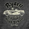 Men's - Grease - Rydell High School Auto Shop Graphic Fleece Sweatshirt - 2 of 4