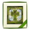 Slickblue Irish Stained Glass Panel – 6.3" Square Hanging Decor with 7 Traditional Celtic & Heritage Designs - 3 of 3