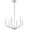 Elegant Lighting Enzo 6 light Chrome pendant - 3 of 4
