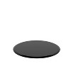 SEVOBAL Coffee Tables  round glass table top For Living Room, Office, Tabletop Only, Tempered glass, Heat-Resistant Glass, Black, 28"*28"*0.4" - 4 of 4