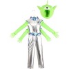 HalloweenCostumes.com Friendly Kid's Alien Costume - 3 of 4