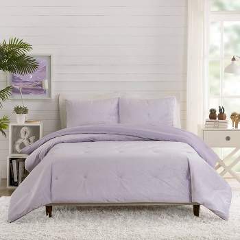 Teen Luxe Velvet Comforter Set Light Purple - Makers Collective