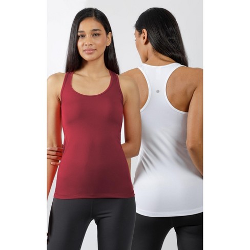Yogalicious - Women's 2 Pack Everyday Racerback Tank Top : Target