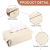 Unique Bargains Button Tissue Box Holder 1 Pc - 3 of 4