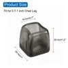Unique Bargains Non-Slip Noise Reduction Chair Leg Protect Square Floor Pads 16 Pcs - 2 of 3