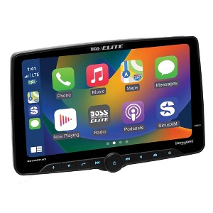 Boss BE14ACP.WX Single-DIN, Wireless/Wired Apple CarPlay & Android Auto, SXM, Mech-less Multimedia Player (no CD/DVD) 14" Touchscreen Bluetooth - 1 of 3