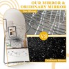 Beautyolove 24 in. W x 71 in. H Classic Arched Gold Aluminum Alloy Framed Full Length Mirror Wall Mounted or Standing Floor Mirror - 4 of 4