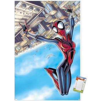 Trends International Marvel Comics Spider-Girl - Spider-Girl #68 Unframed Wall Poster Print White Mounts Bundle 14.725" x 22.375"