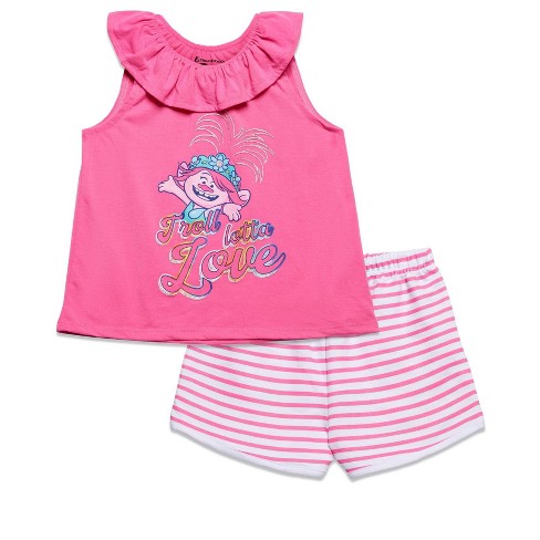 DreamWorks Trolls Poppy Toddler Girls T-Shirt and Capri Leggings