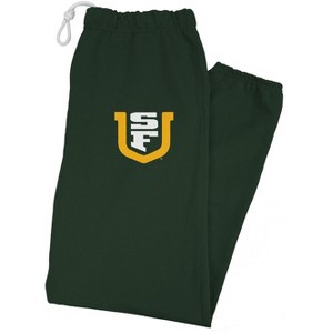 University of San Francisco Officially Licensed Apparel - Primary Logo Team Color Jogger Sweatpants - 1 of 4