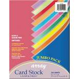 Array Card Stock Paper, 8-1/2 x 11 Inch, Assorted Colorful Colors, pk of 250