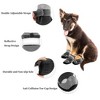 Unique Bargains Pet Footwear Dog Boots Black 4 Pcs - 3 of 4