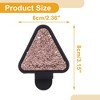 Unique Bargains Universal Car Sunglasses Clip with Magnetic PU Leather 3.15"x2.36" 1 Pc - 4 of 4