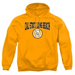Men's California  State University Long Beach Collegiate Seal Pull-Over Hoodie - 1 of 4