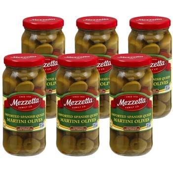 Mezzetta Imported Spanish Queen Martini Olives - Case of 6/10 oz