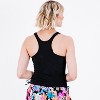 Calypsa Women's Maya Tankini Swim Top With Built-in Bra - 2 of 4