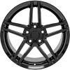 OE Wheels LLC CV07A-18105-5475-56B Black Wheel Painted (18 x 10.5 inches /5 x 120 mm, 56 mm Offset) - 2 of 3