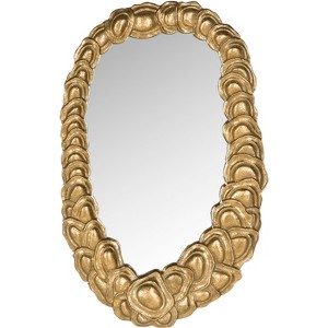 Garland Mirror - 23.8" x 14.8" - MIR4032 - Antique Gold - Safavieh - 1 of 3