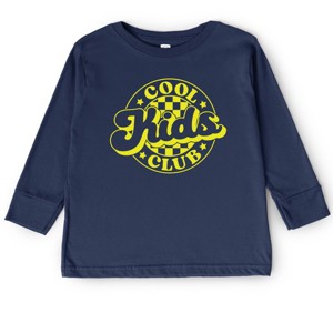The Juniper Shop Cool Kids Club Checkered Toddler Long Sleeve Tee - 1 of 4