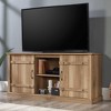 Sauder Entertainment TV Credenza for TVs up to 70" Timber Oak - 3 of 4