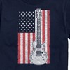Men's - Instant Message - USA Flag with Guitar Short Sleeve Graphic T-Shirt - 2 of 4