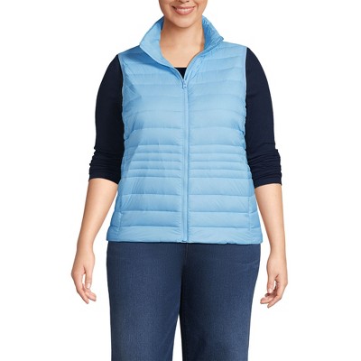 Lands' End Women's Wanderweight Packable Ultralight Down Vest