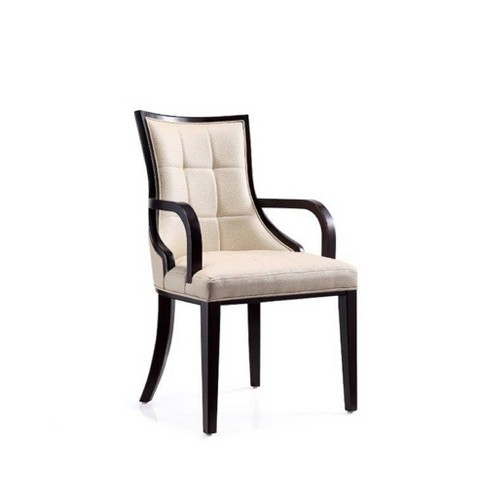 Leather deals dining armchair