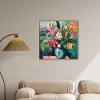 Art Remedy Vase of Bright Tropical Flowers Vase Paintings Framed - 2 of 4