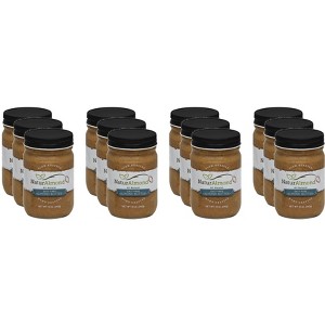 Georgia Grinders Almond Butter Salt-Free - Case of 12 - 12oz - 1 of 2