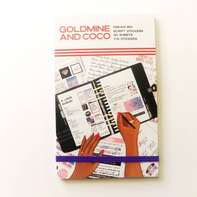 Dream Big Sticker Book - Goldmine and Coco