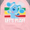 Girls' - Blue's Clues & You! - Let's Play Shirt Tail Raglan Graphic T-shirt - 2 of 4