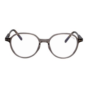Tom Ford FT 5910-B 045 Womens Round Eyeglasses Light Blue 52mm - 1 of 2